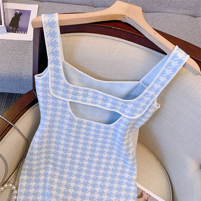 【dress】ニットキャミワンピース G21353