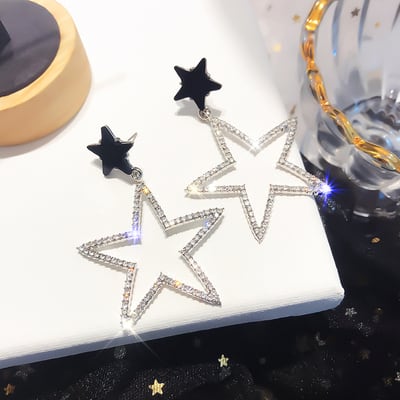 【小物】超人気 気質スウィートオシャレセクシー星ピアスアクセサリー