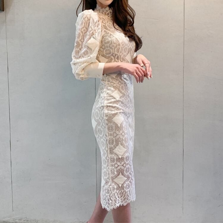 【dress】レースワンピース　M17108