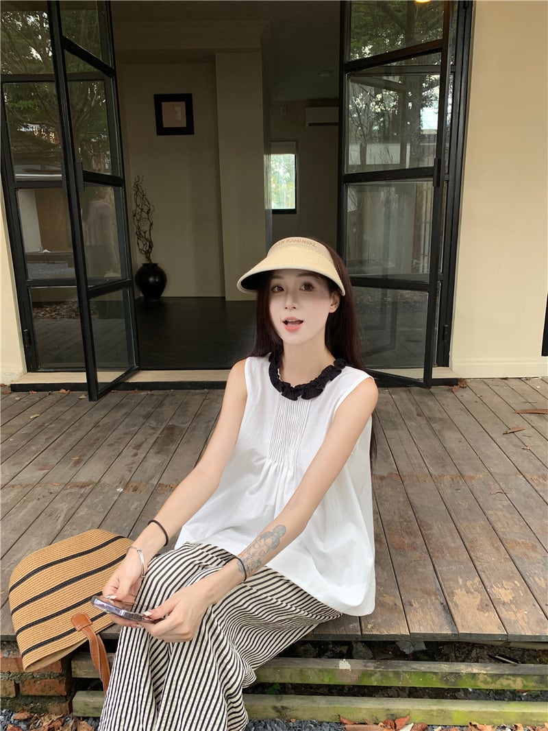 【tops】ノースリーブトップス　M24893