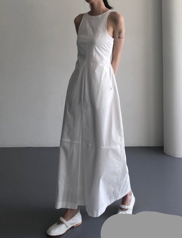 【dress】ノースリーブワンピース　M24040