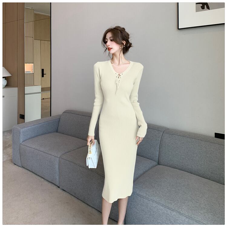 【dress】ニットワンピース　M18562