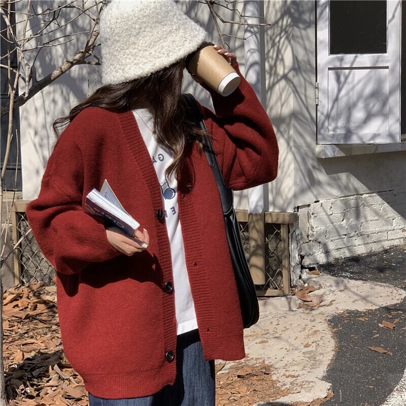 【outer】ニットカーデ　M17962