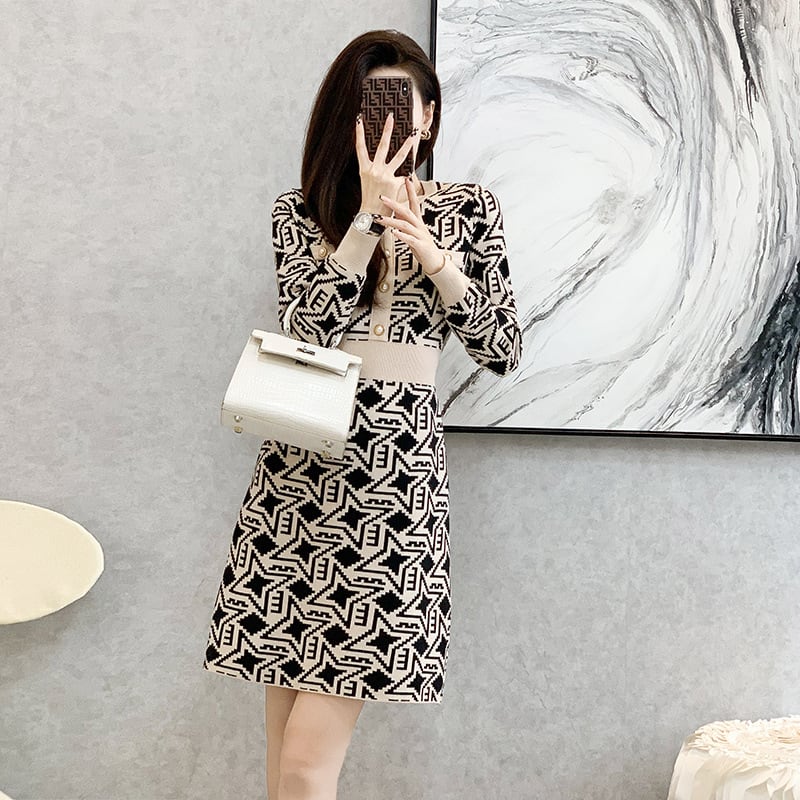 【dress】ニットワンピース　M25508