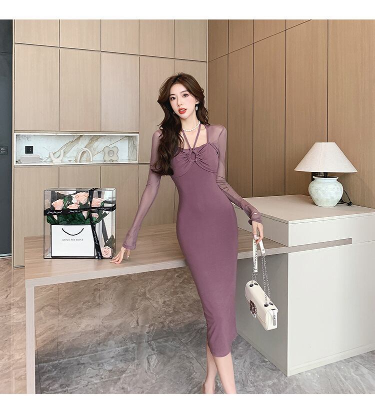 【dress】ドッキングワンピース　M18899