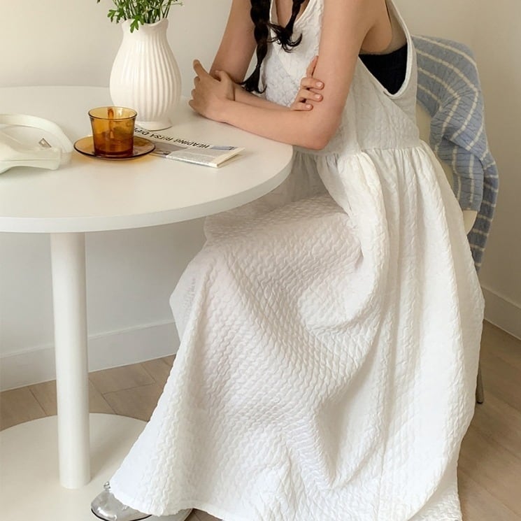 【dress】ノースリーブワンピース　M24622