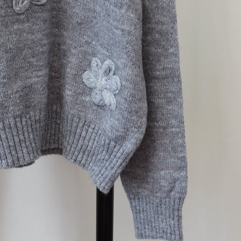 【tops】クルーネックニットセーター　M27901