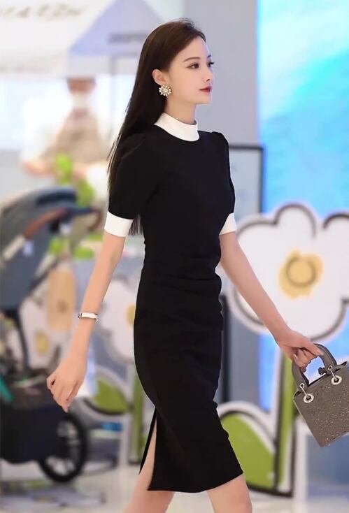 【dress】体型カバーワンピース G20621