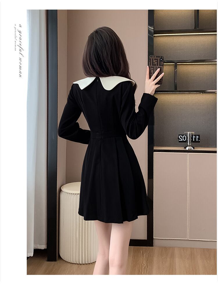 【dress】Aラインデートワンピース　M18848