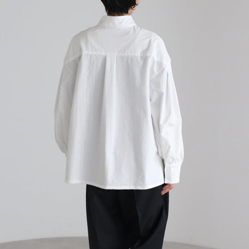 【tops】スタントカラーシャツ Q7084