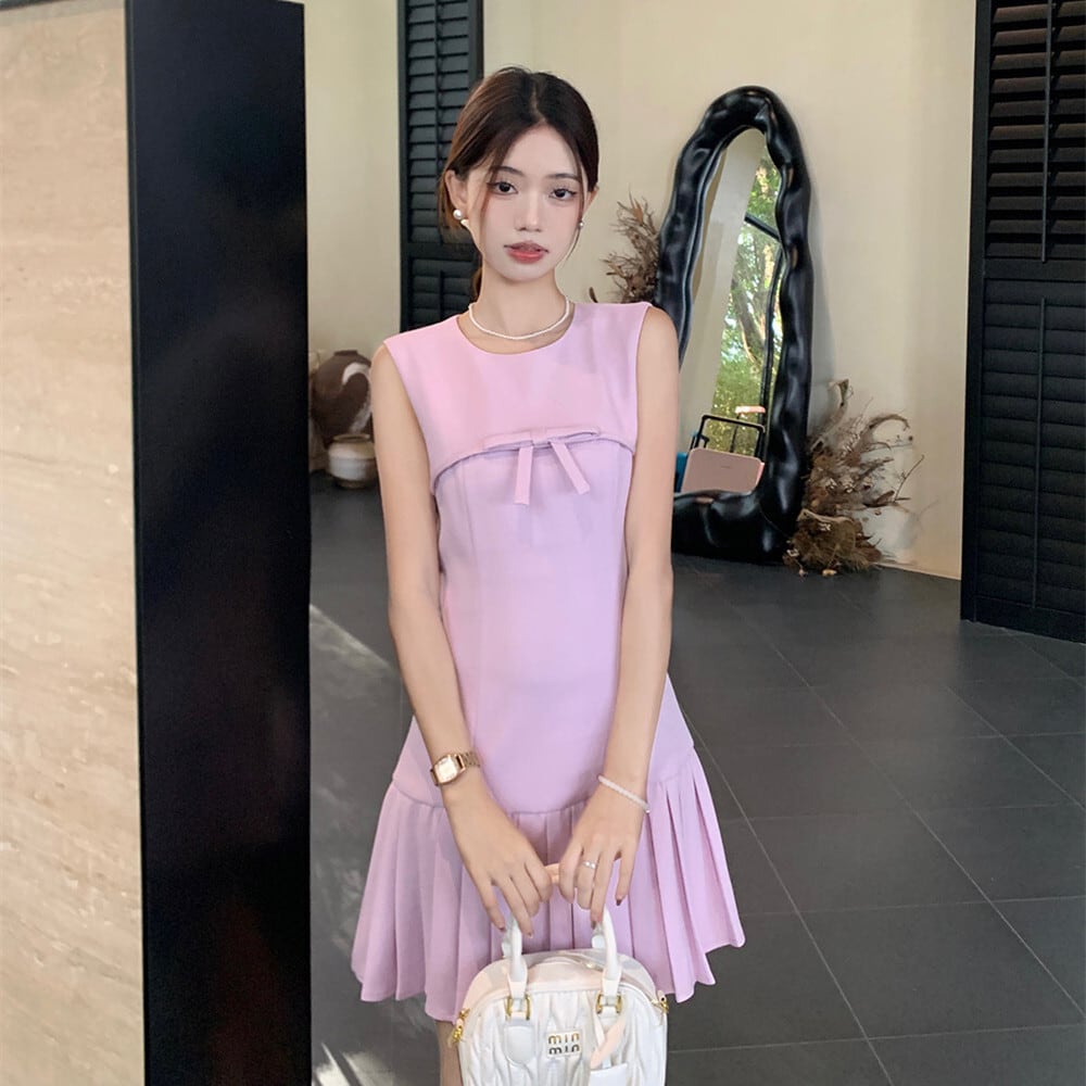 【dress】ノースリーブワンピース　M24677