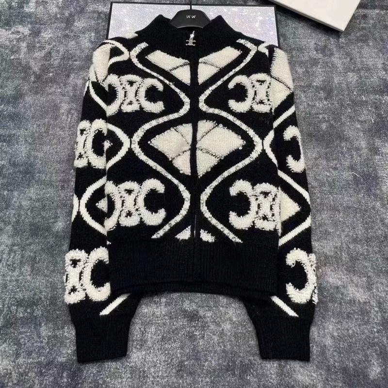 【outer】ゆったりニットカーディガンF8336