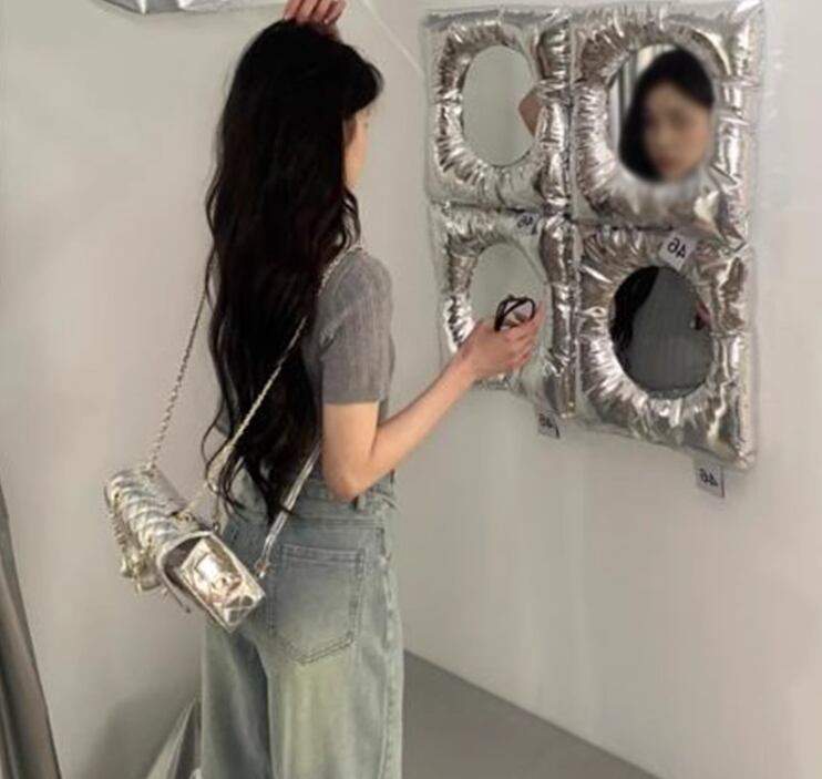 【tops】レース切り替えニットTシャツG20277