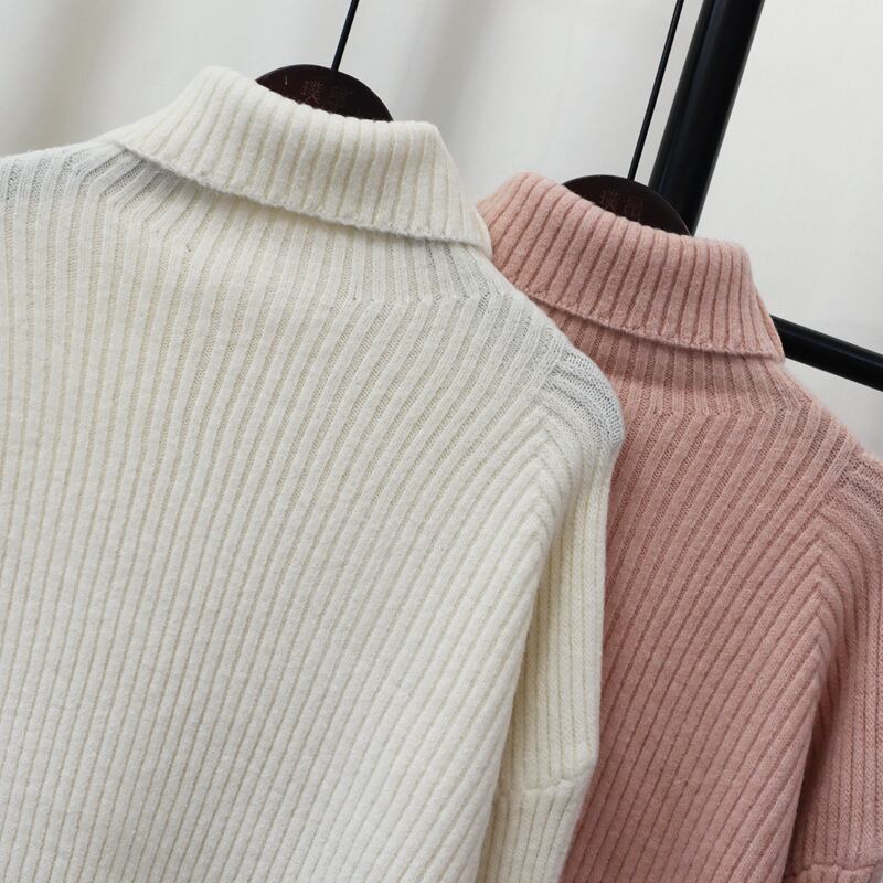 【tops】ハイネックニットセーター　M27394