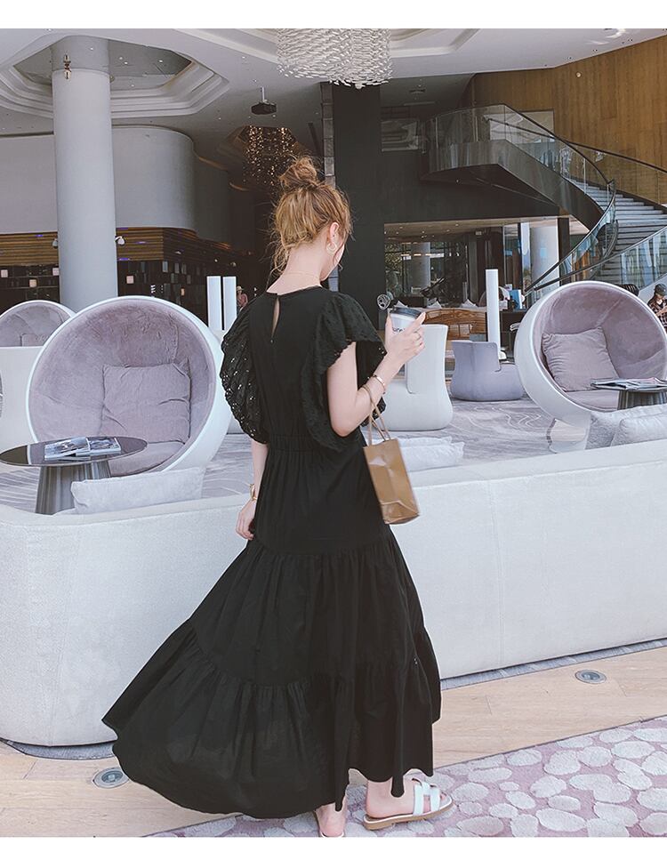 【dress】魅力的 気質満点夏おしゃれスウィート切り替え ワンピース  G0480