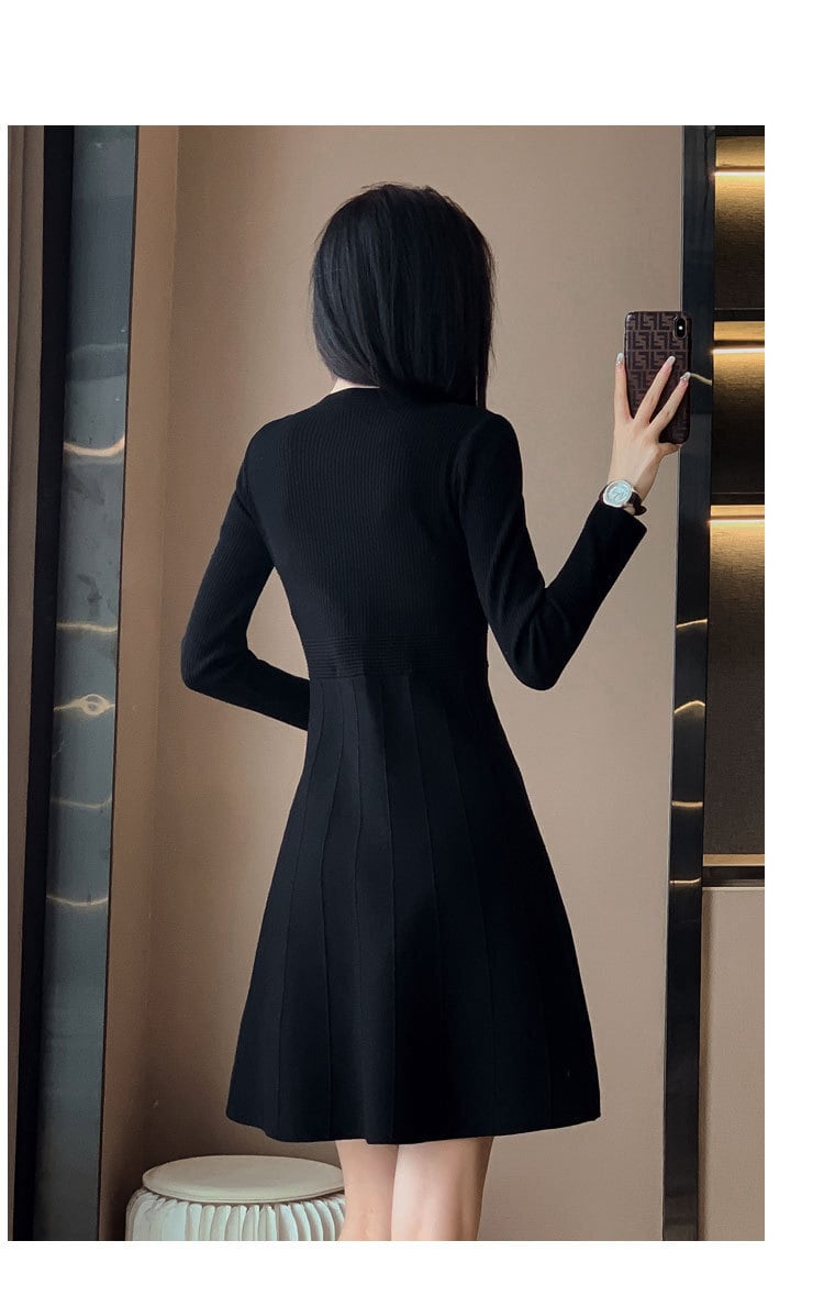 【dress】ニットワンピース　M25423