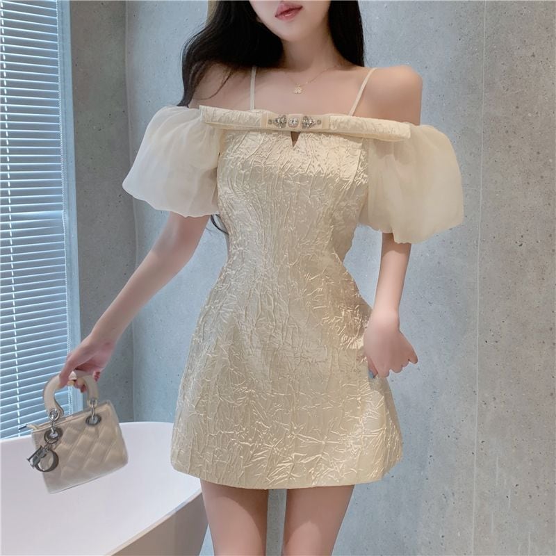 【dress】デートワンピース　M24386