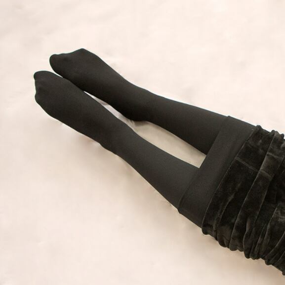 【bottoms】今季トレンド大人気 おしゃれ秋冬新作レディース暖かい裏起毛タイツ無地スキニー保温防寒ズボン美脚レギンスF1271