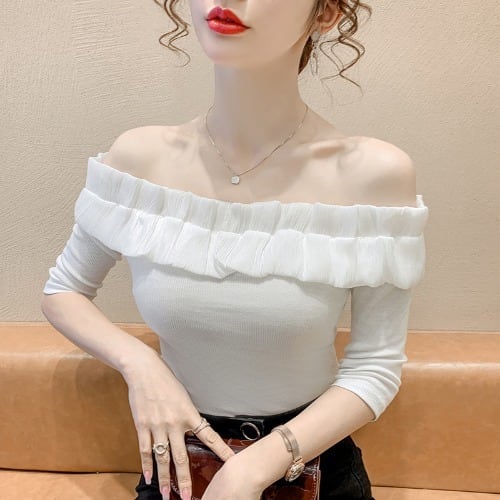 【tops】オフショルダーTシャツG20827