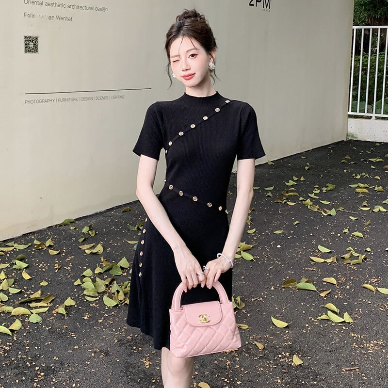 【dress】ニットワンピース　M23994