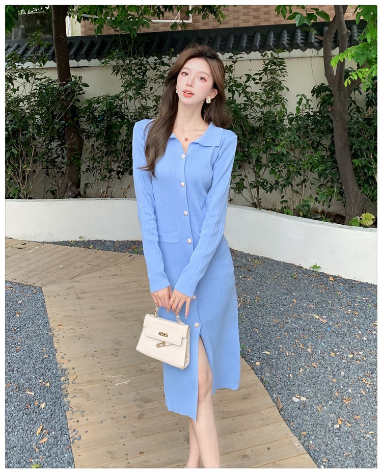 【dress】ニットワンピース　M25802