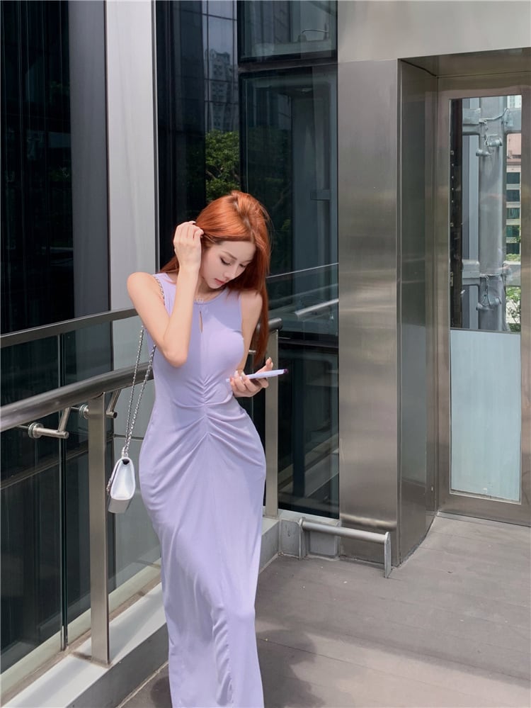 【dress】ノースリーブワンピース　M24351