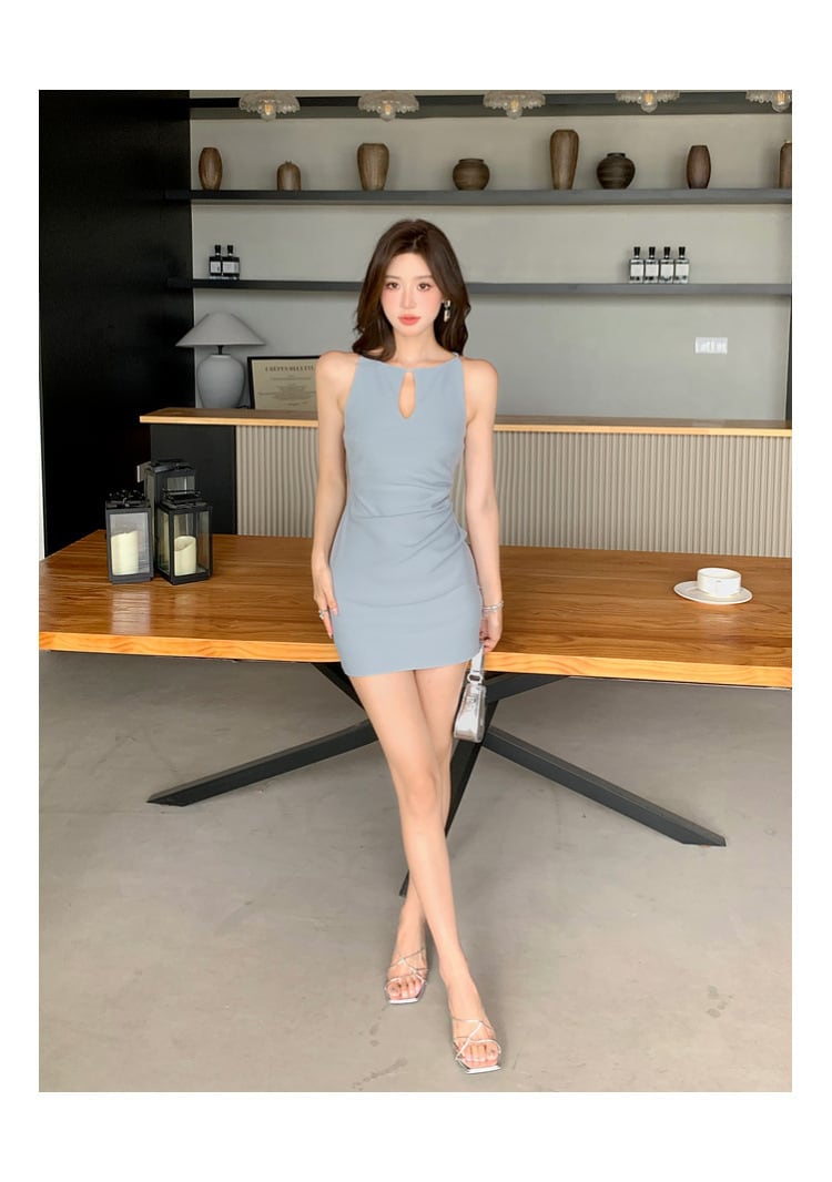 【dress】ノースリーブワンピース　M24109