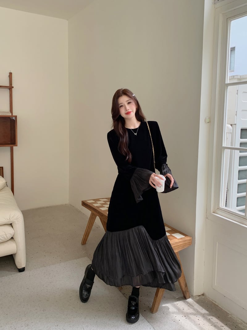 【dress】ドッキングワンピース　M29327