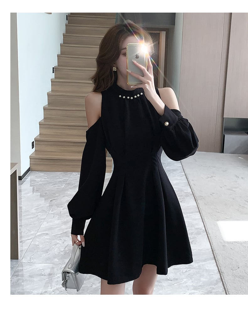【dress】オフショルダーワンピース　M28871