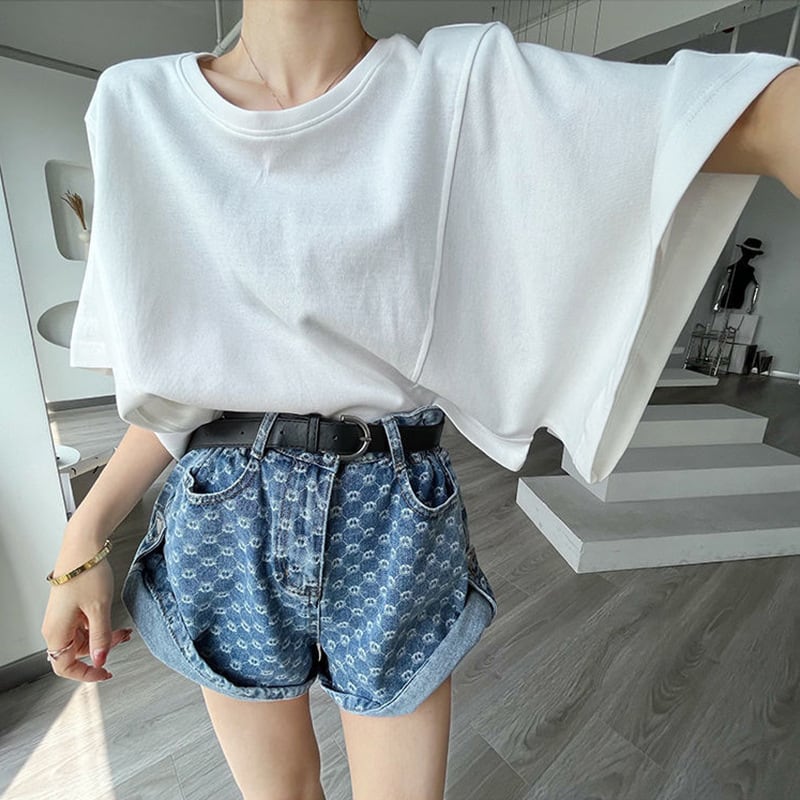 【tops】ドルマンスリーブTシャツG20414