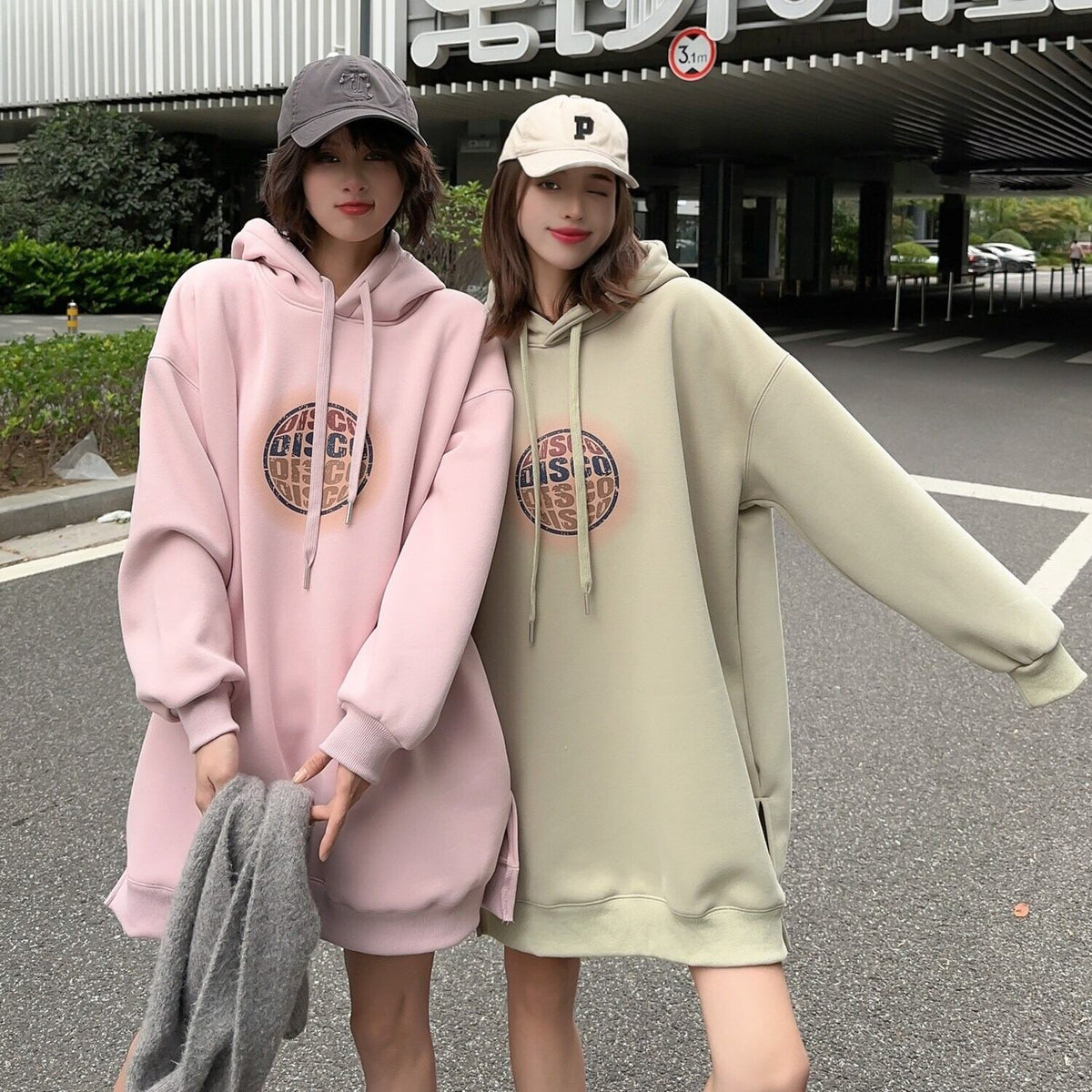 【dress】フード付きカジュアルワンピース    N2167