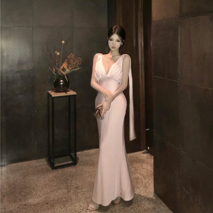 【dress】マーメイドキャミワンピース　M33556