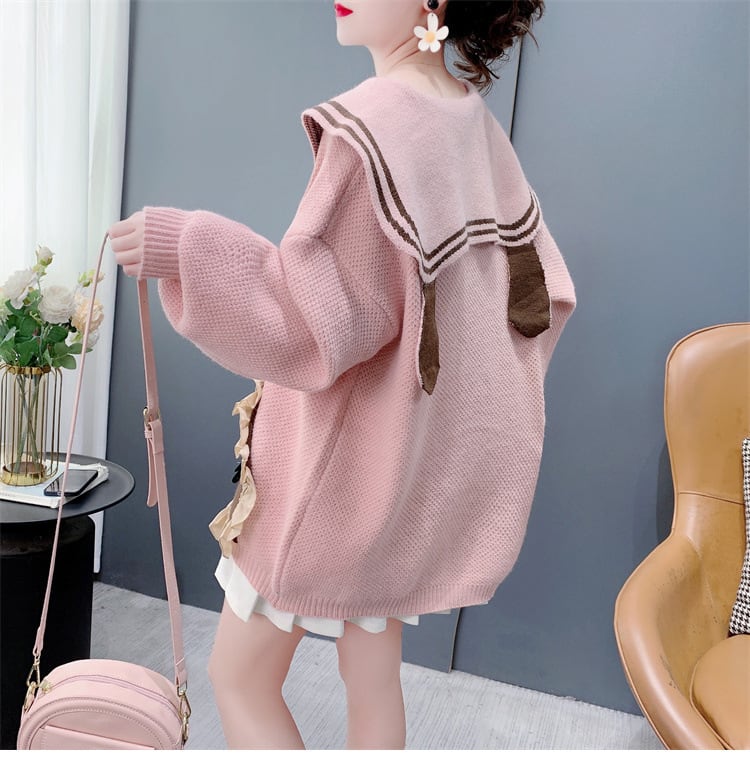 【tops】カートゥーンニットセーター　M28307