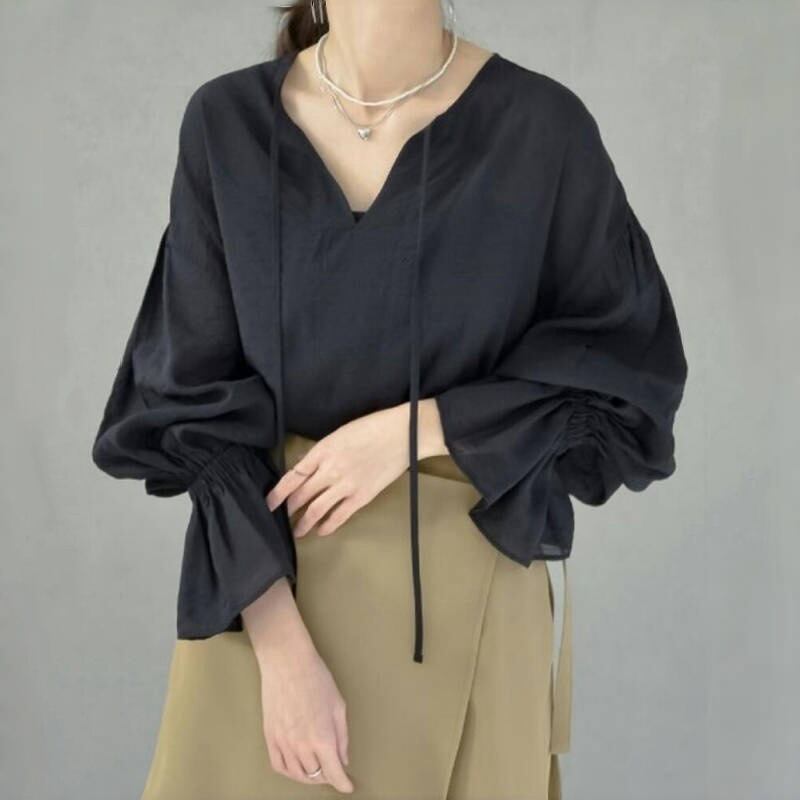 【tops】フレアスリーブブラウスG20215