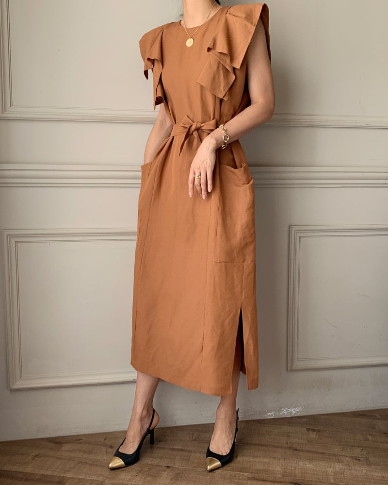 【dress】フリルワンピース　M24723