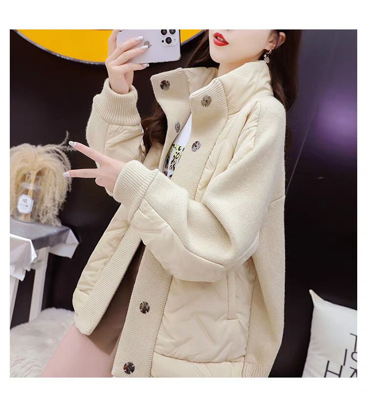 【outer】ニットドッキングアウター 　M29189