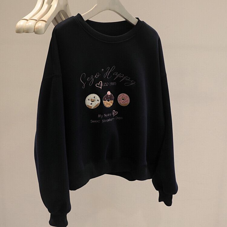 【tops】裹起毛プルオーバー　M28994