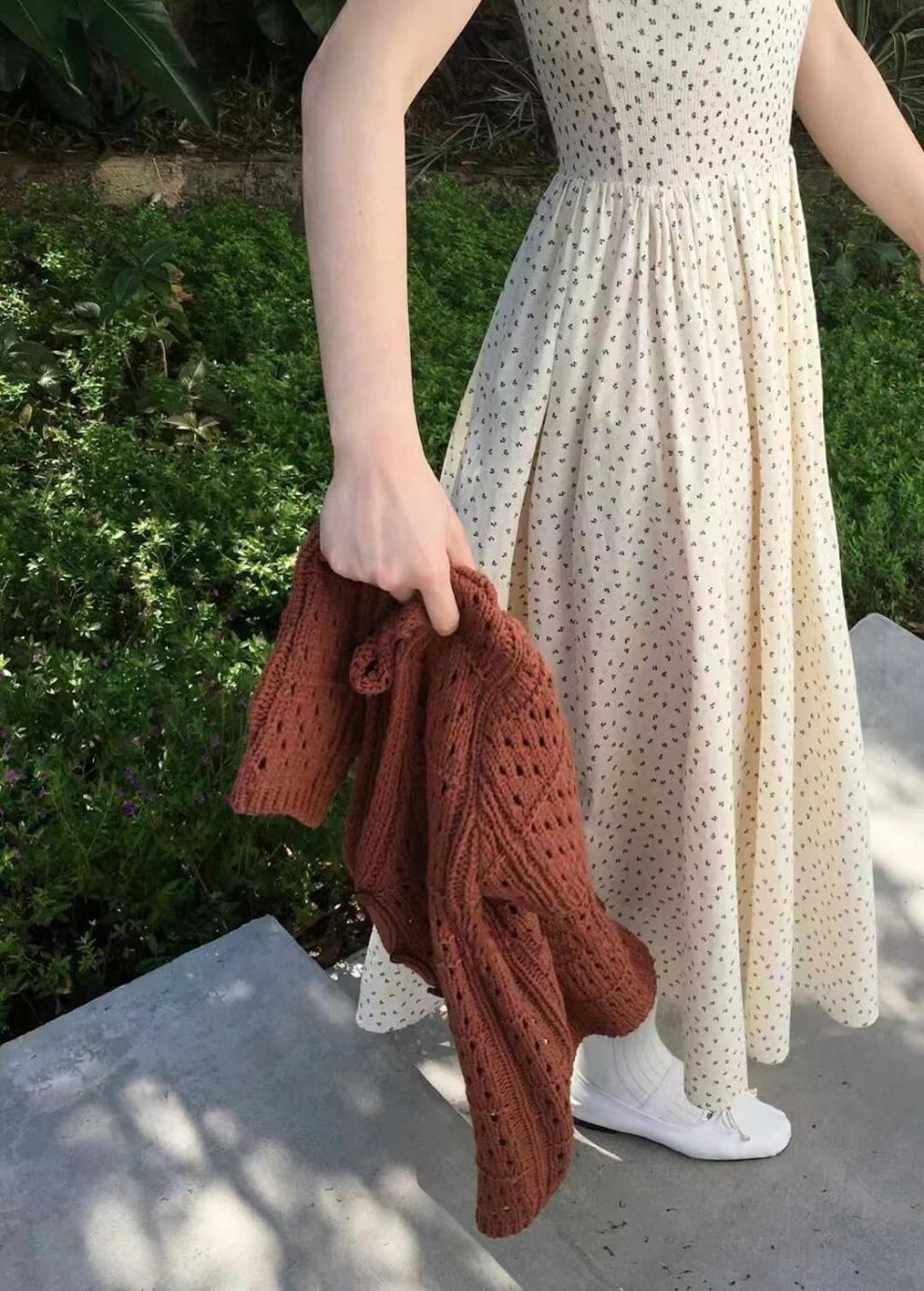 【dress】ギャザー花柄ワンピース G20230