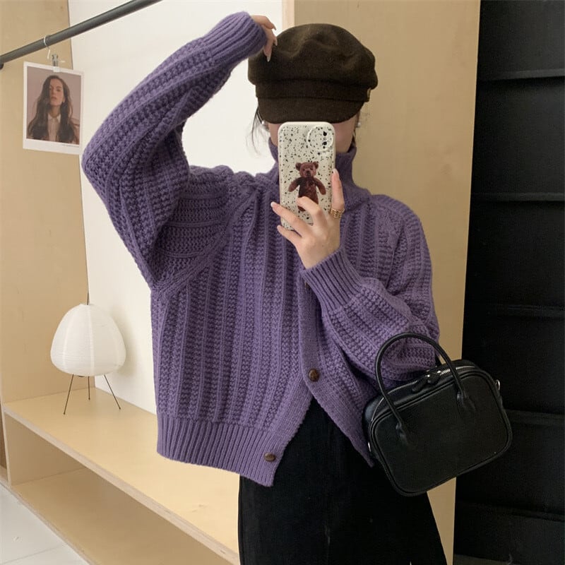 【outer】ニットカーデ　M27151