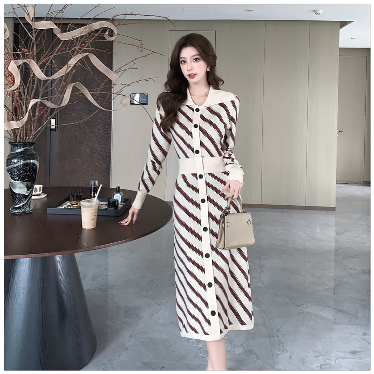 【dress】ニットワンピース　M28206