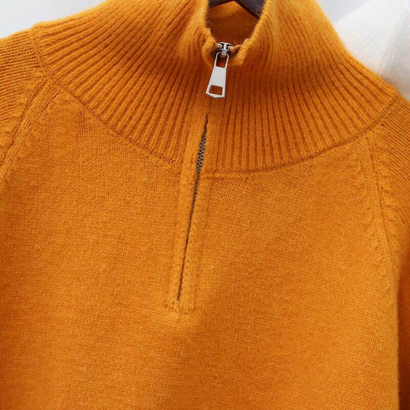 【tops】ファスナーニットセーター　M27745