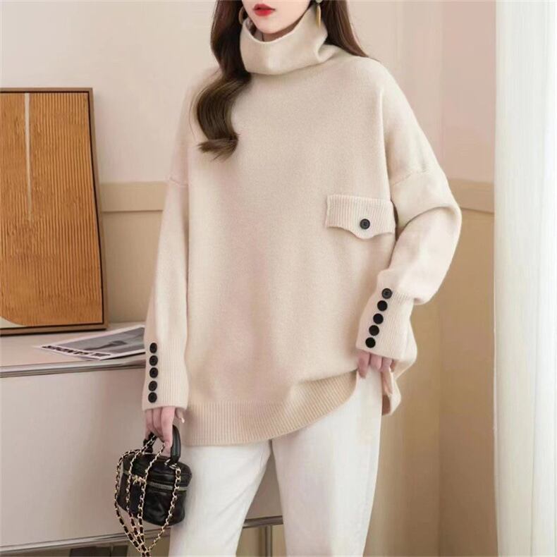 【tops】ニットプルオーバー　M19131