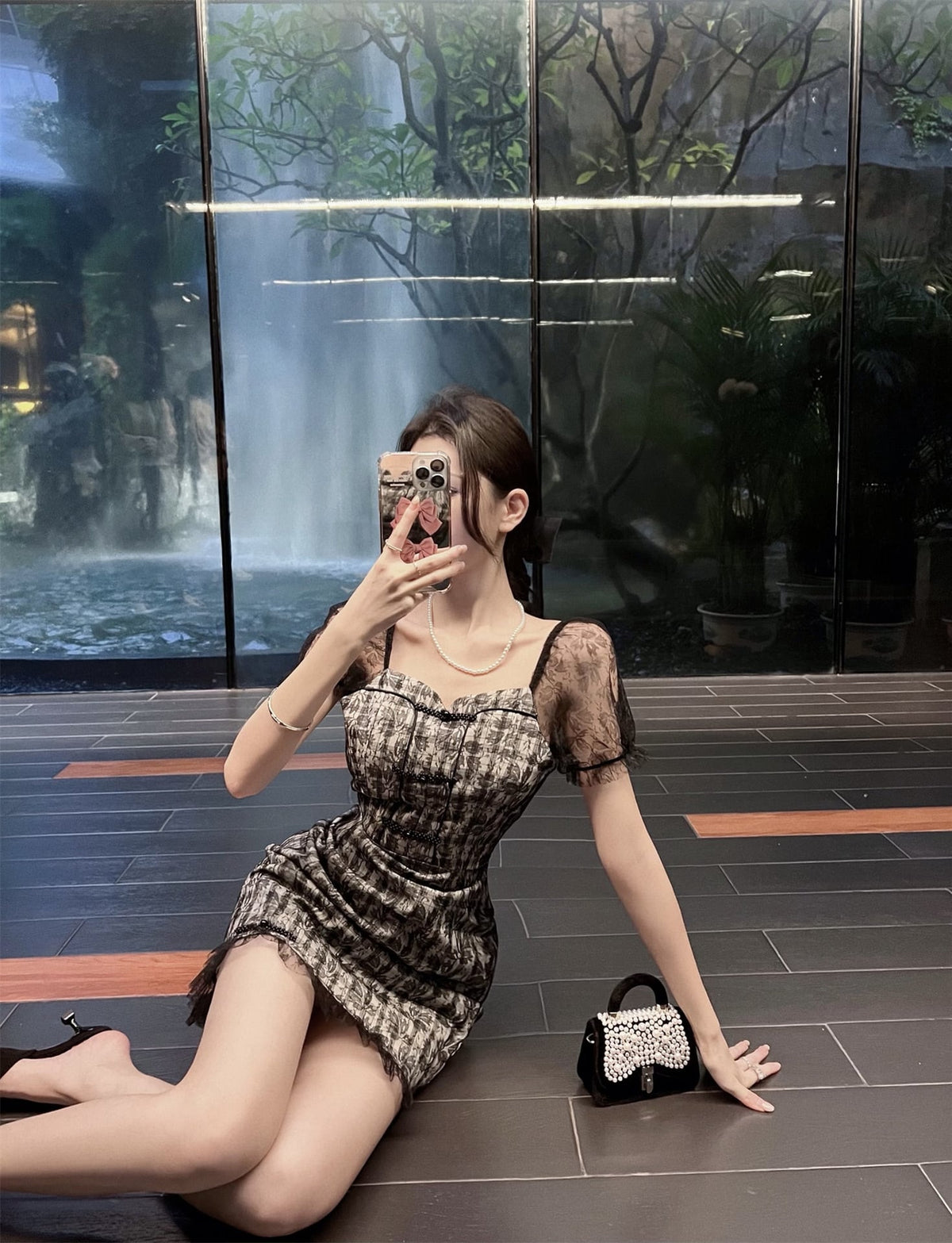 【dress】レースワンピース　M24156