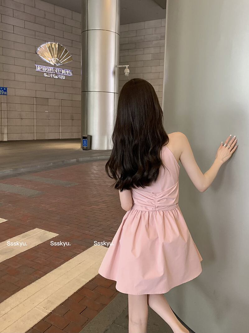 【dress】POLOネックシャツワンピース G20584