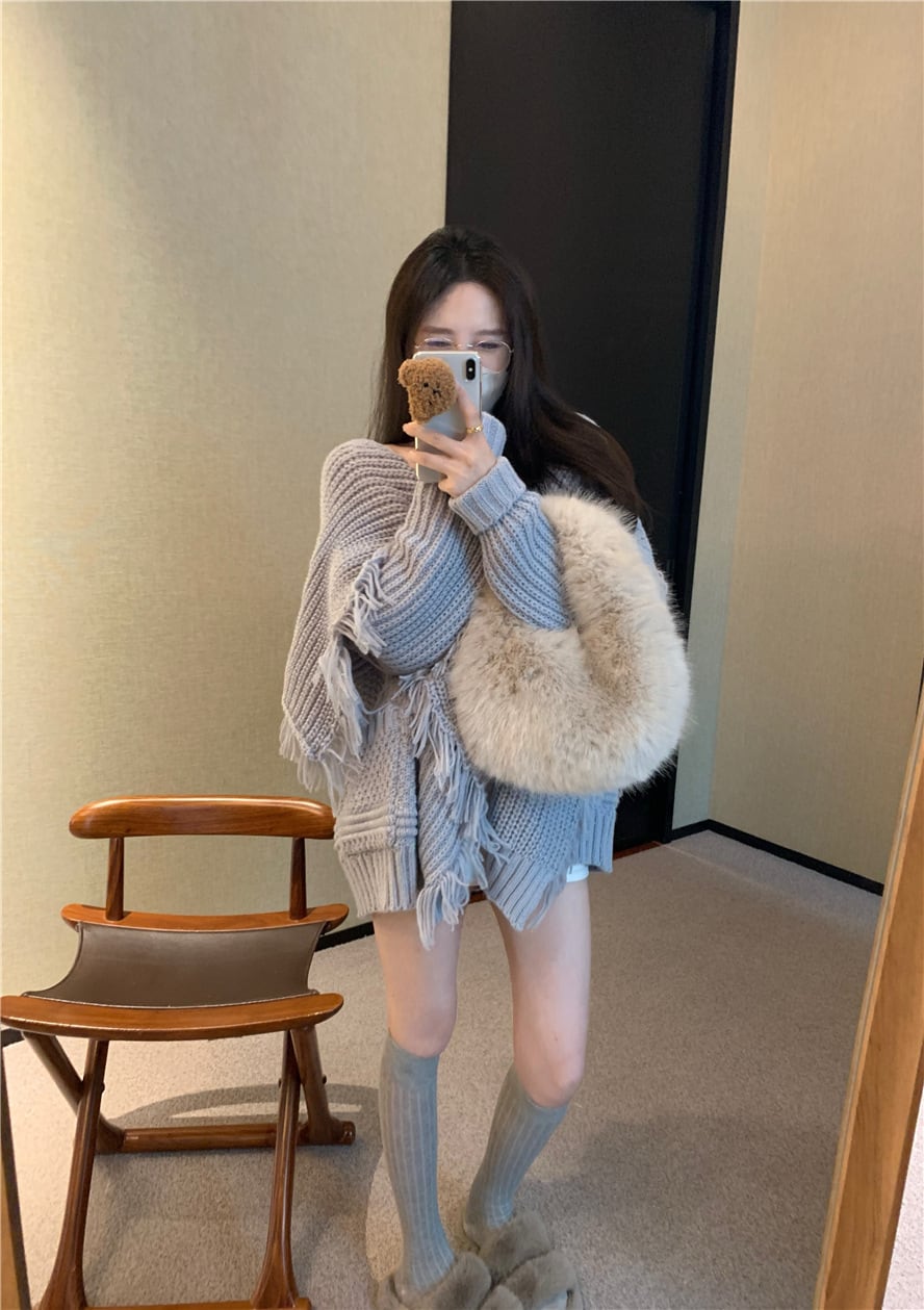 【outer】ニットカーデ　M17962