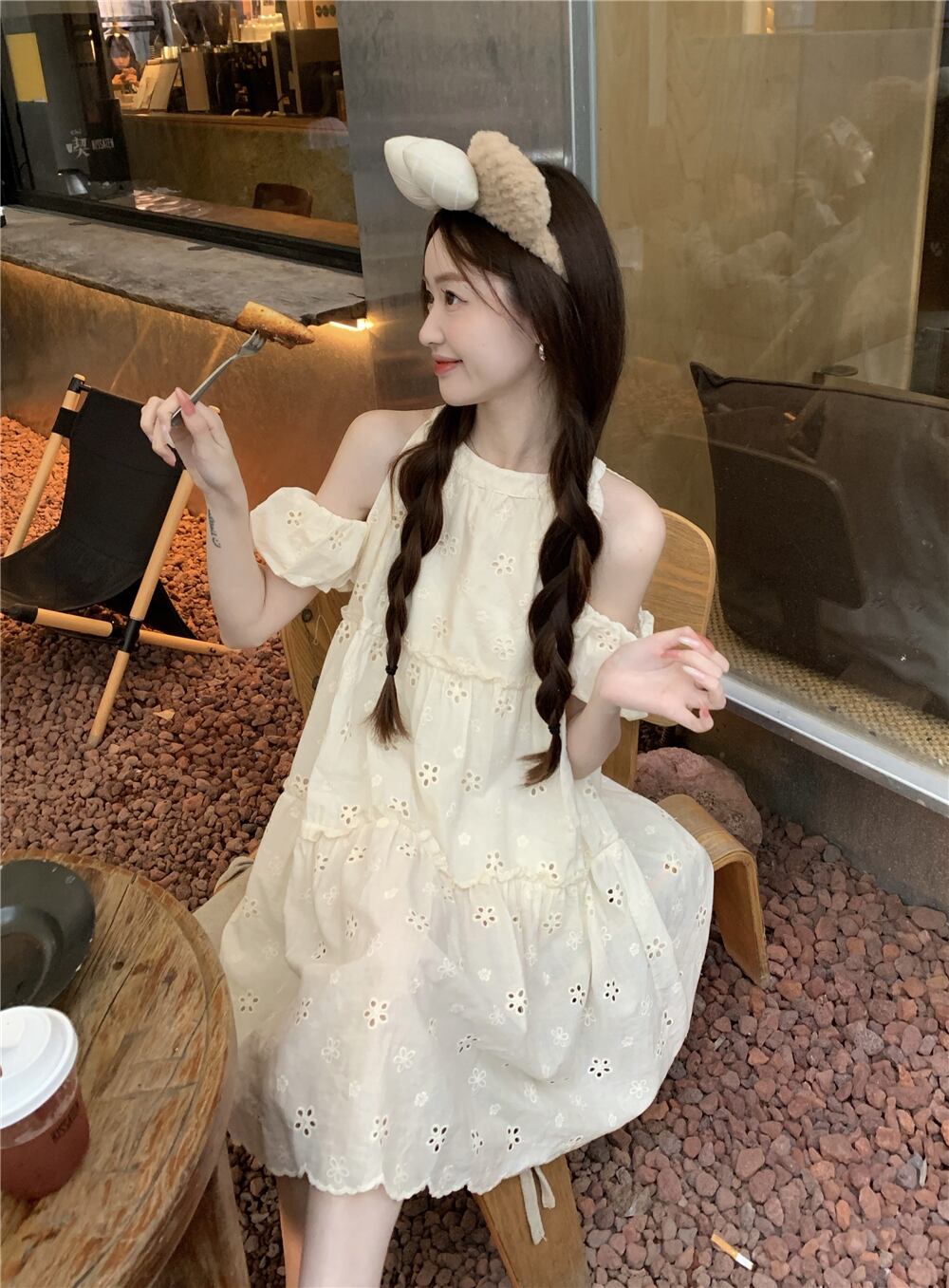 【dress】ホルターネックワンピース G20468