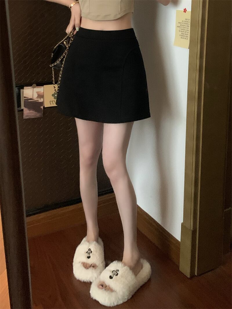 【bottoms】INS風AラインスカートG20183