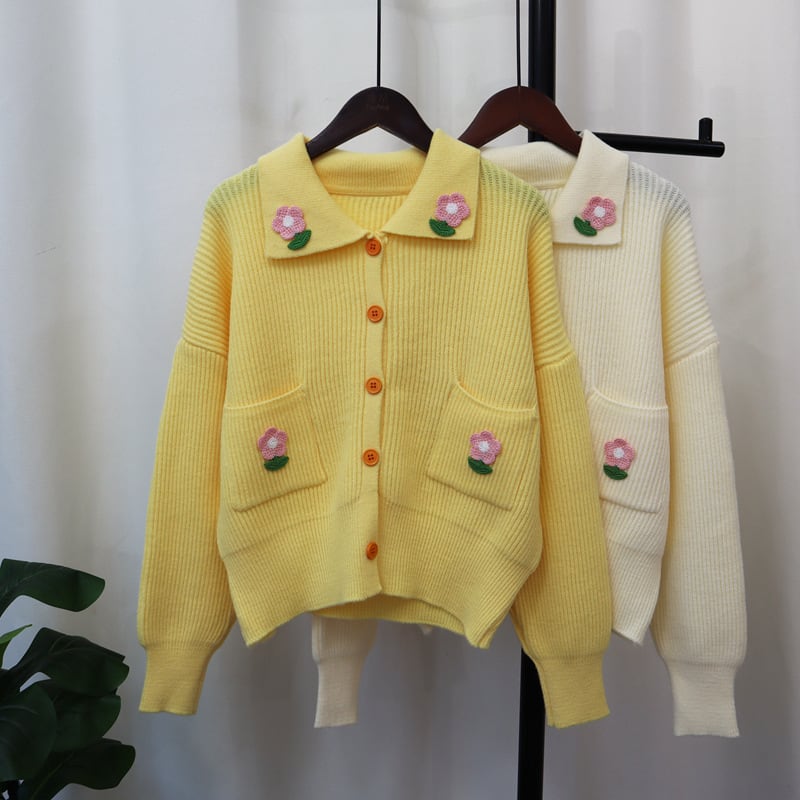 【outer】ニットカーデ　M25388
