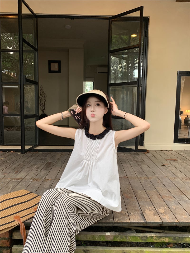 【tops】ノースリーブトップス　M24893