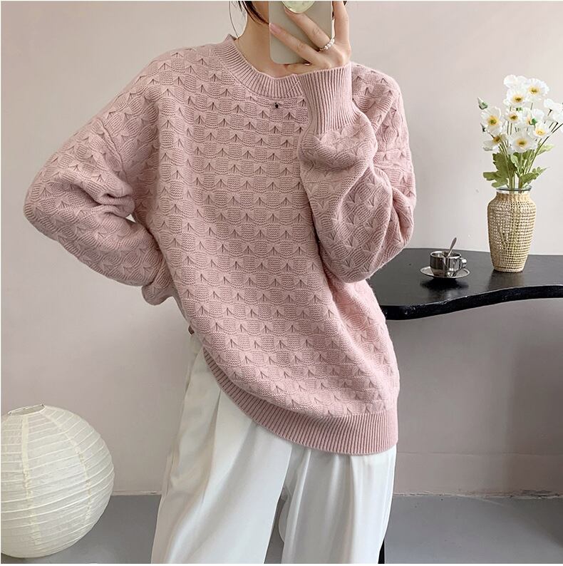 【tops】ニットセーター　M19015